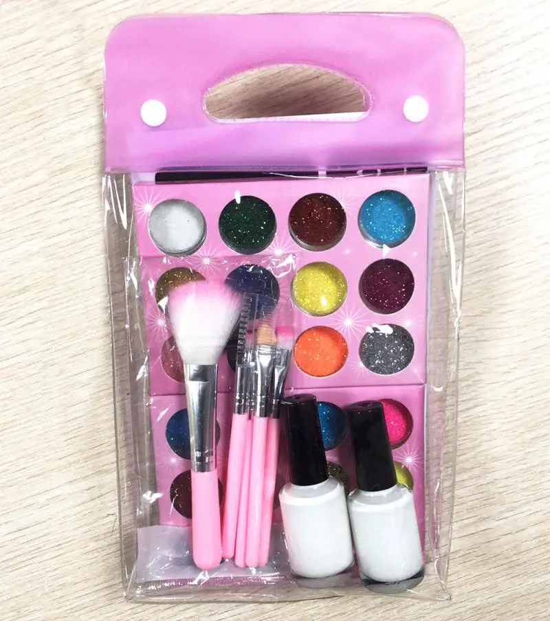 Glitter Tattoo Kits 24 Color 125 Templates Flash Diamond Flash for Temporary Tattoo Set Kids Face Body Painting Art Tools Set