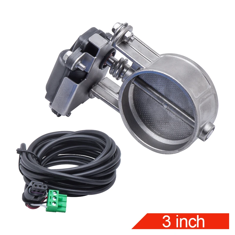 2"/2.36"/2.5"/2.75"/3" inch OBD2 Vacuum pump Exhaust Cutout Electric Control Valve Kit With remote control and APP control exhaust control valve exhaust pipe valve kit exhaust pipe valve