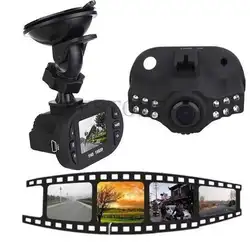 1080 P 120 градусов Full HD ИК ночного Камера Видеорегистраторы для автомобилей Видео видения автомобиля видеорегистратор Cam