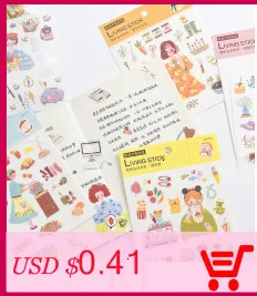 Креативный мультяшный блокнот для заметок Kawaii Единорог клейкий блокнот для студентов канцелярские офисные школьные принадлежности 02136