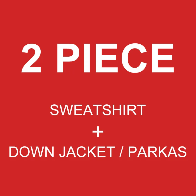 sweatshirt downjackt Пионерский лагерь мужские качественные осенне-зимние товары 2 шт. в счастливый пакет случайным образом отправить не позволяют вернуть и обменять - Цвет: sweatshirt downjackt