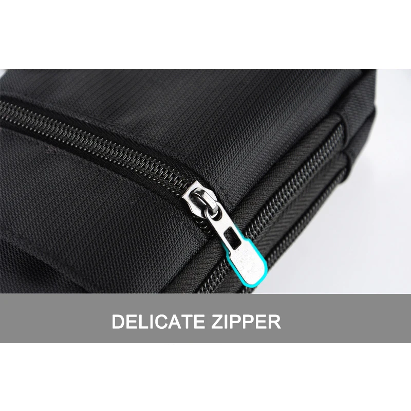 Hot Selling Multifunctional Waist Bag Waterproof RFID Blocking Durable Messenger Bagd for Outdoor