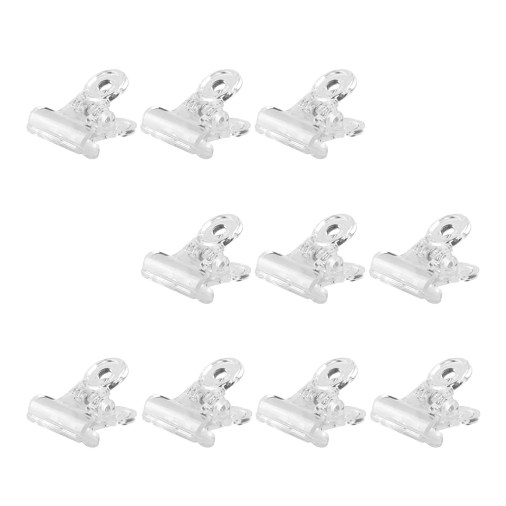 10pcs Acrylic Nail Polish Remover Clips, 10 Pieces Reusable Toenail and Finger Gel Nail Polish Remover Clips for Home Salon Use