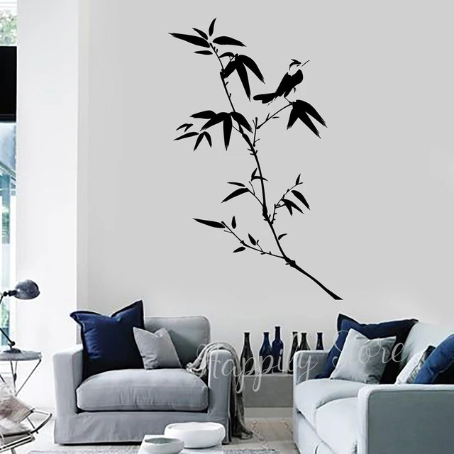 PVC Vinyl Tree Print Wall Sticker, for Living Room at Rs 380/square feet in  Surat