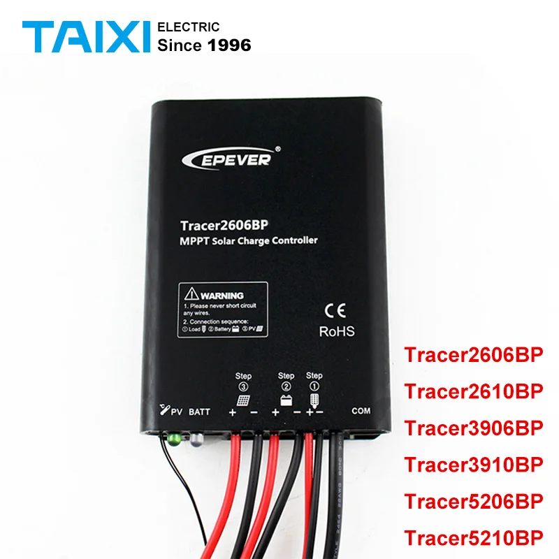 

TracerBP, Solar Street Lamp Controller, Built-in Constant Current Driven MPPT Solar Charge and Discharge Regulator