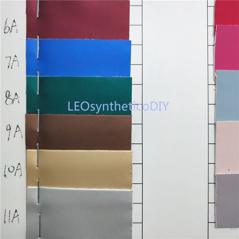 91x134cm Smooth Plain Metallic Faux Leather Fabric, Synthetic Leather Fabric, PU Leather Fabric for Bows DIY accessories P852