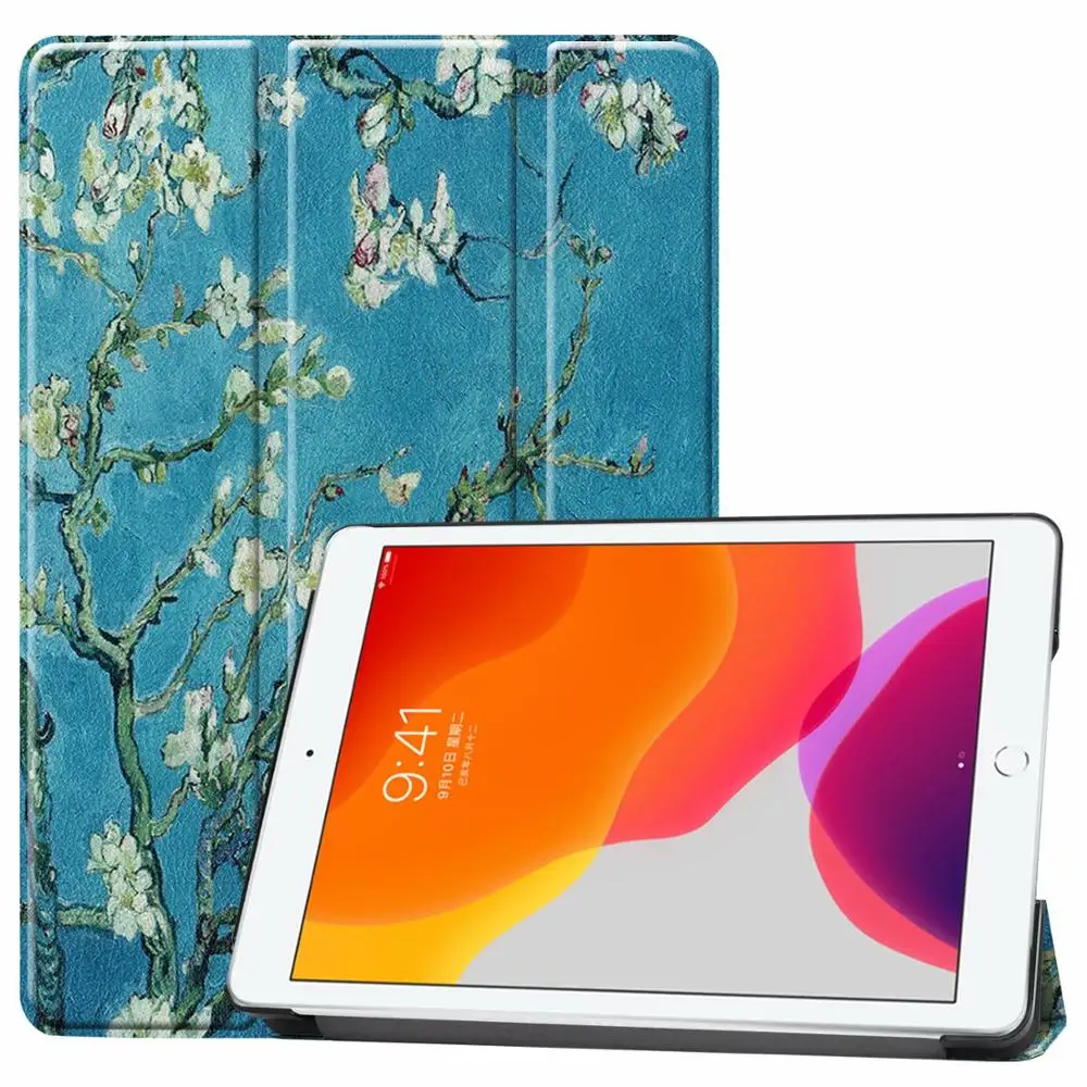 Чехол для iPad 7th 10 2 &quot Магнитный чехол из искусственной кожи с подставкой функцией
