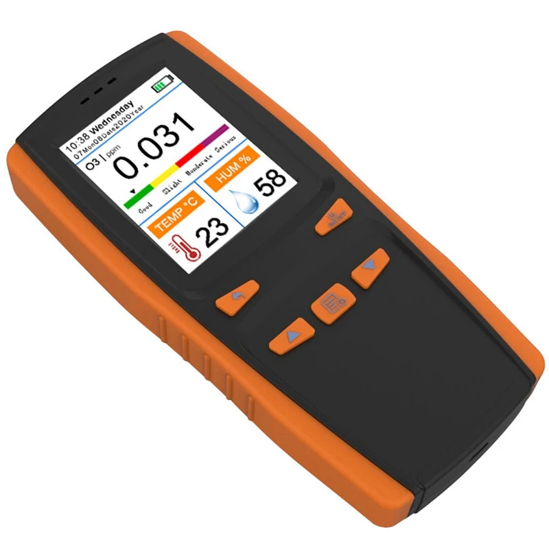 HOT Ozone Analyzer O3 Ozone Gas Detector Intelligent Sensor Ozone Meter for Air Quality Pollution Handheld Portable Monitor best ph tester