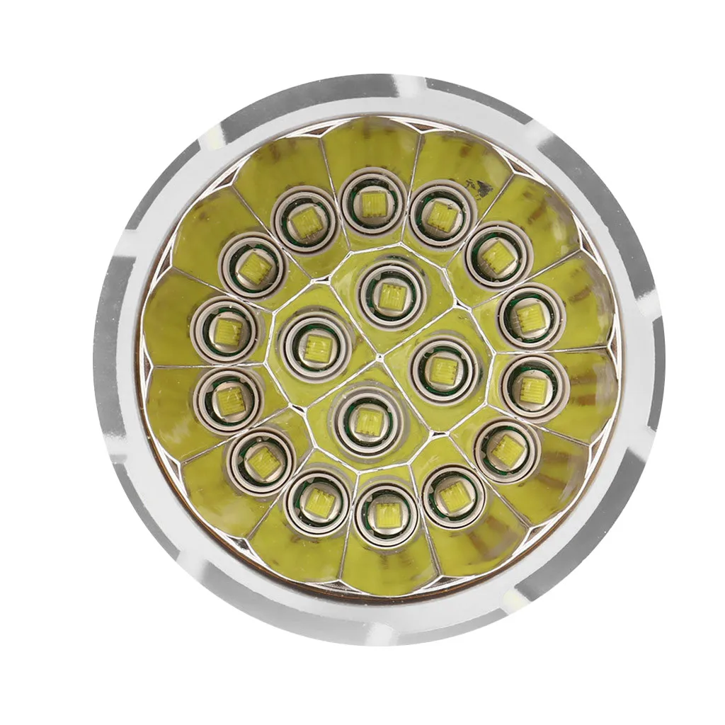 Xml T6 X 18 Led охотничий фонарь 4x18650, фонарь на батарейках, яркий охотничий фонарь, Аксессуары для велосипеда, автомобильные аксессуары