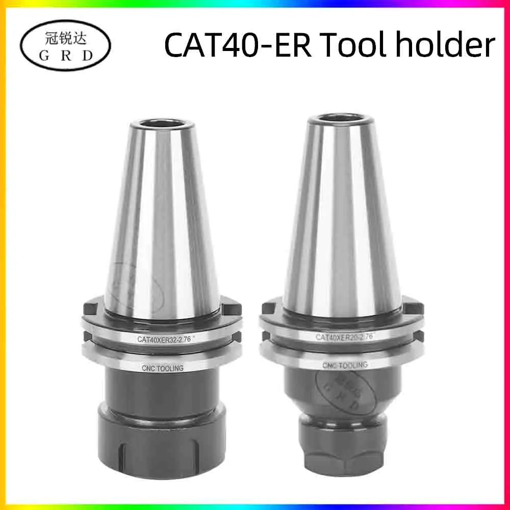 

CAT40 ER16 ER20 ER25 ER32 ER40 Tool holder CAT ER CNC TOOL HOLDER CNC Milling Machine Center Collet Chuck Pull Stud Handle Shank