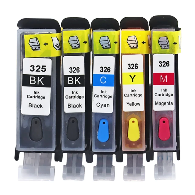 New Bci-325 Refill Ink Cartridges For Canon Pixus Mg5230 5130 6130