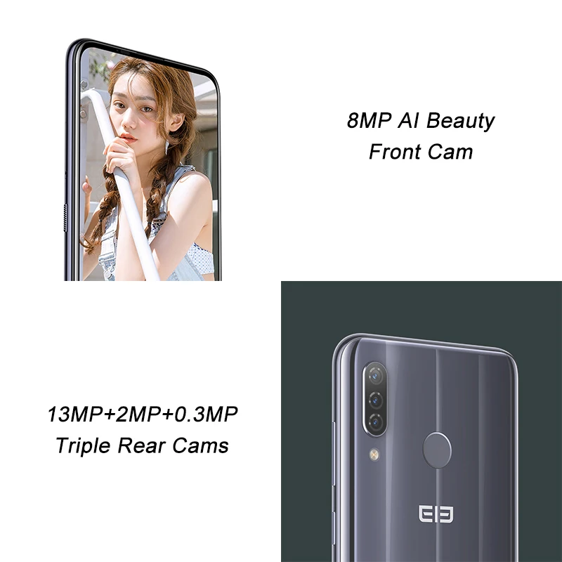 ELEPHONE A7H Helio P23 Octa Core 4 Гб 64 мобильный телефон 6 дюйма разрешение Full Экран Android 9 0 3900