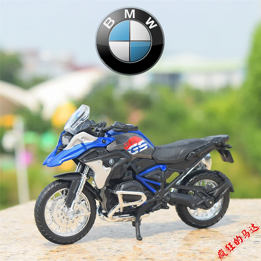Модель мотоцикла MaiSto1:18 2017 BMW R1200GS из сплава | Игрушки и хобби