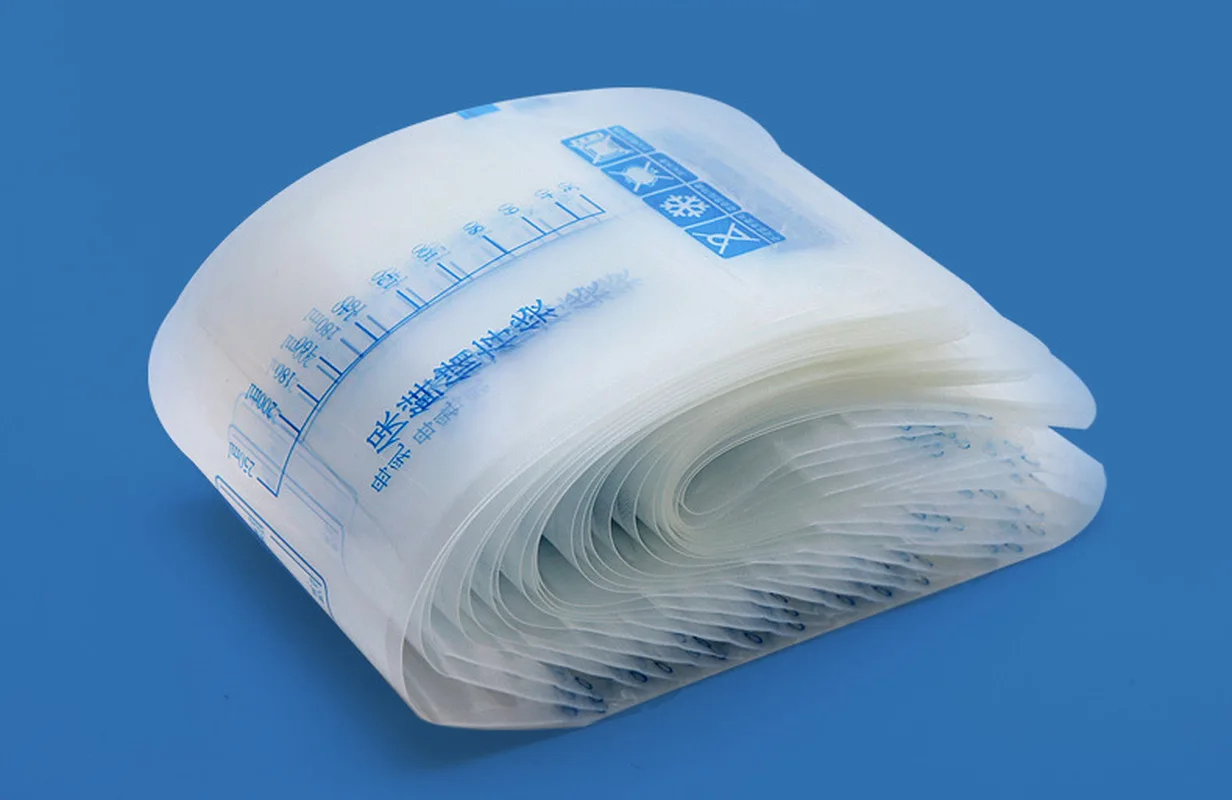 1/15/30 pcs Breast pump accessories  breast milk storage baby things for baby feeding 250ml  BPA free