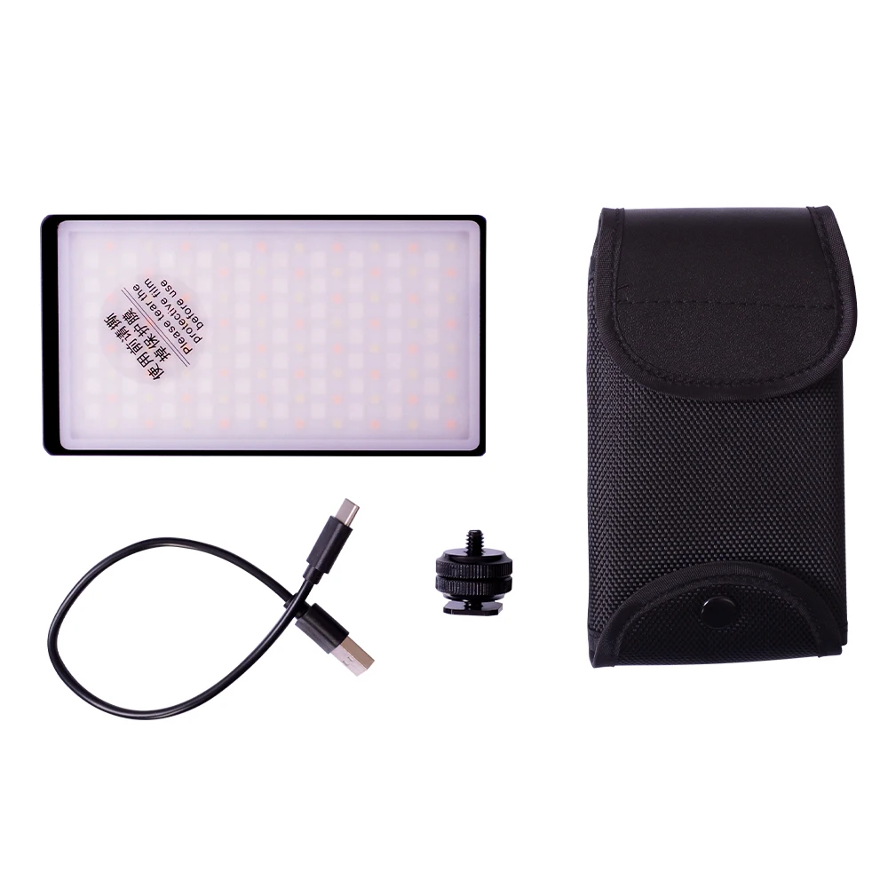  DF YY150 LED 12W 2500k-8500k Dimmable RGB LED ultra Thin videoPanel light for vlogging video DSLR Y - 4000103312921