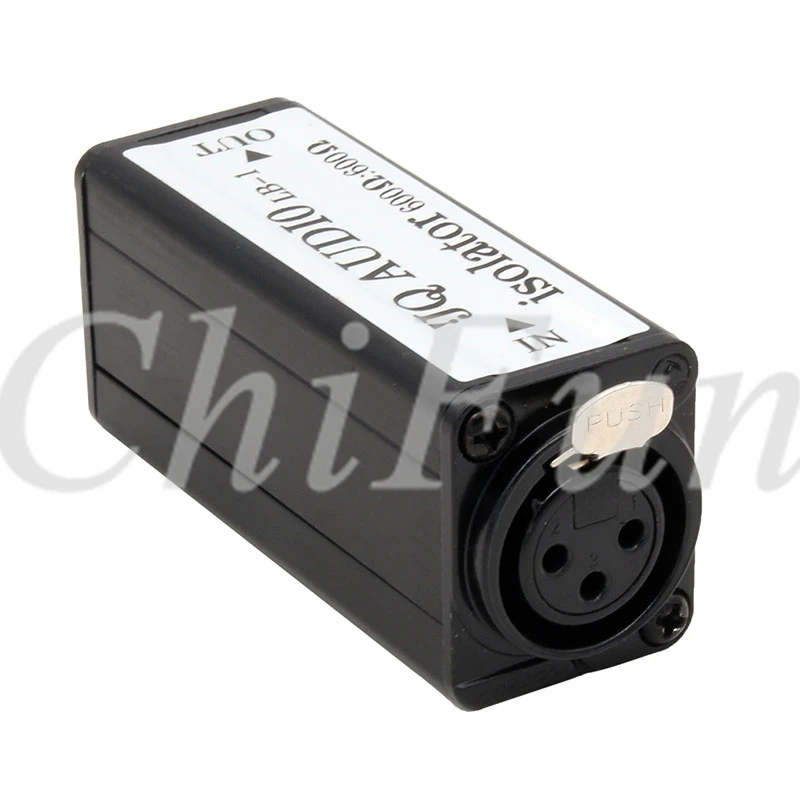 1pcs 600:600 Permalloy audio isolator XLR filter current sound eliminator