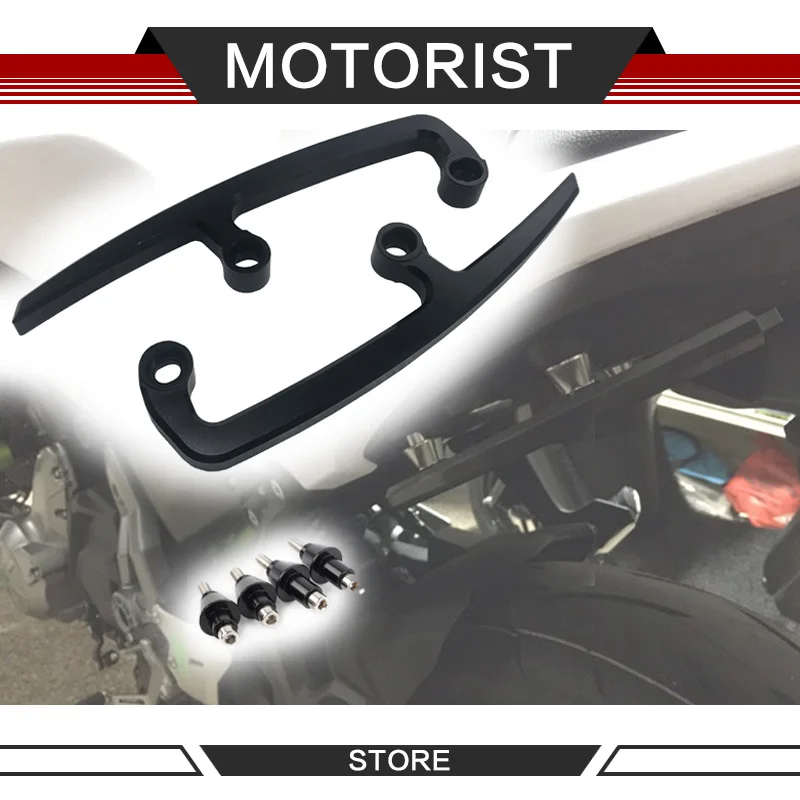 Motorcycle Rear Passenger Grab Handle Bars Hand Rail For Kawasaki Z650 Z 650 2017 2018 2019 CNC Aluminum | Автомобили и мотоциклы