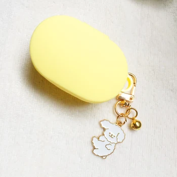 

for Xiaomi Airdots 2 Tws Redmi Airdots S Case cute cartoon keyring Earphone Case for redmi airdots S Case Non-slip soft Cover