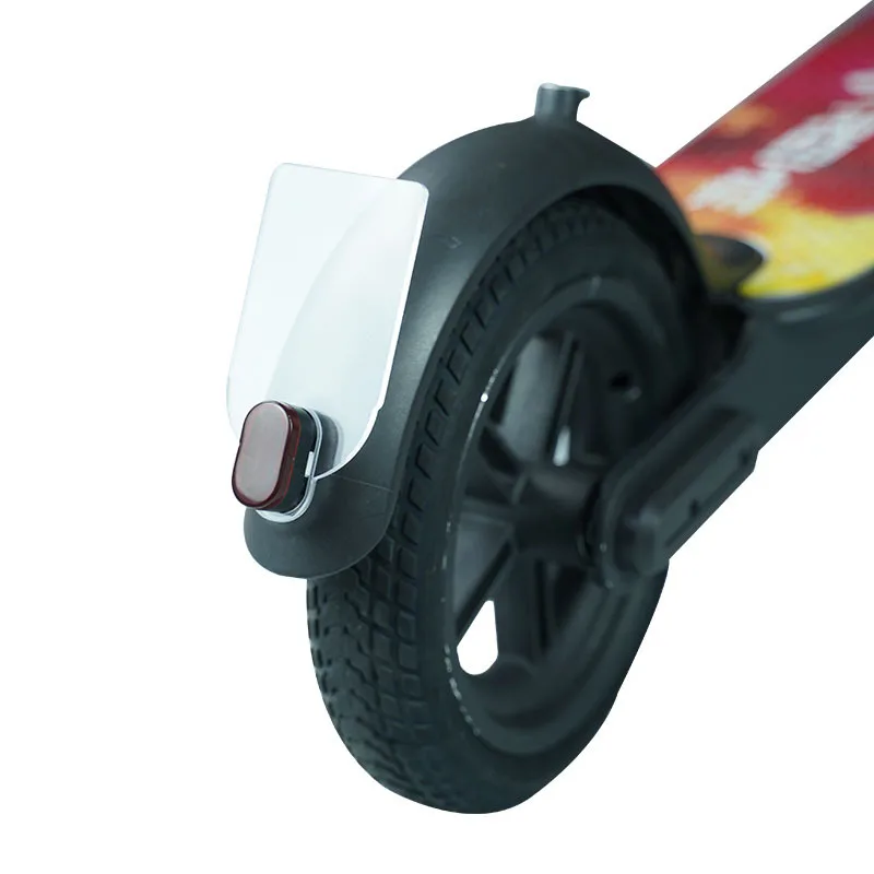 Заднее крыло, предупреждающая табличка, практичный Безопасный инструмент для езды на открытом воздухе для Xiaomi M365 Pro, аксессуары для электрического скутера, задняя предупреждающая табличка