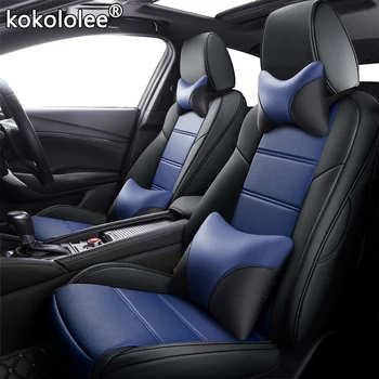 

kokololee Custom Leather car seat cover For Volkswagen Passat Beetle Tuareg Tiguan Phaeton VW R36 Eos MAGOTAN Scirocco seat cars