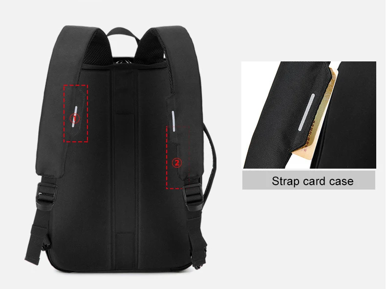 Для мужчин многофункциональный рюкзак Usb зарядка Противоугонная большой Ёмкость Водонепроницаемый Бизнес ноутбука Bolsa Mochila Mujer XA539ZC