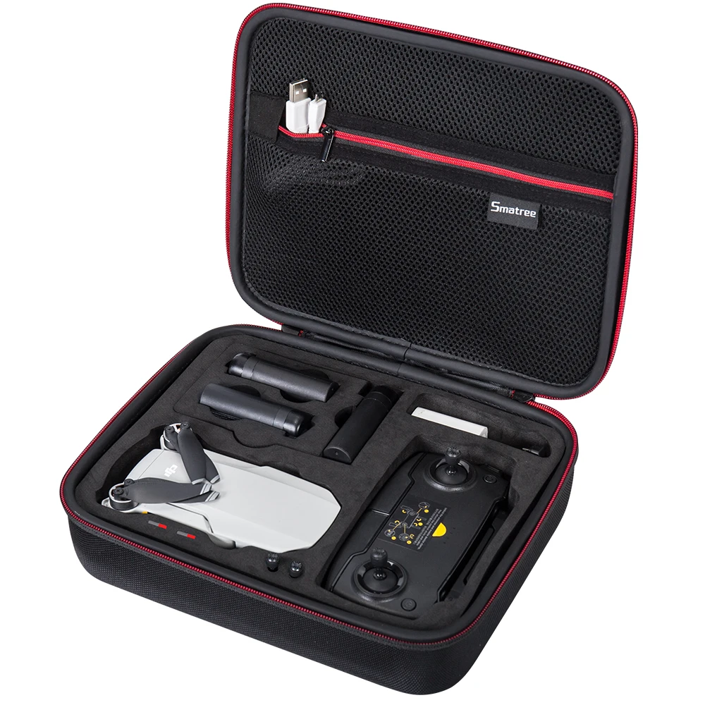 Flash Sale QDD Smatree Storage Bag Carrying Case for DJI Mavic Mini Drone/Remote Control/Batteries with Shoulder Strap 