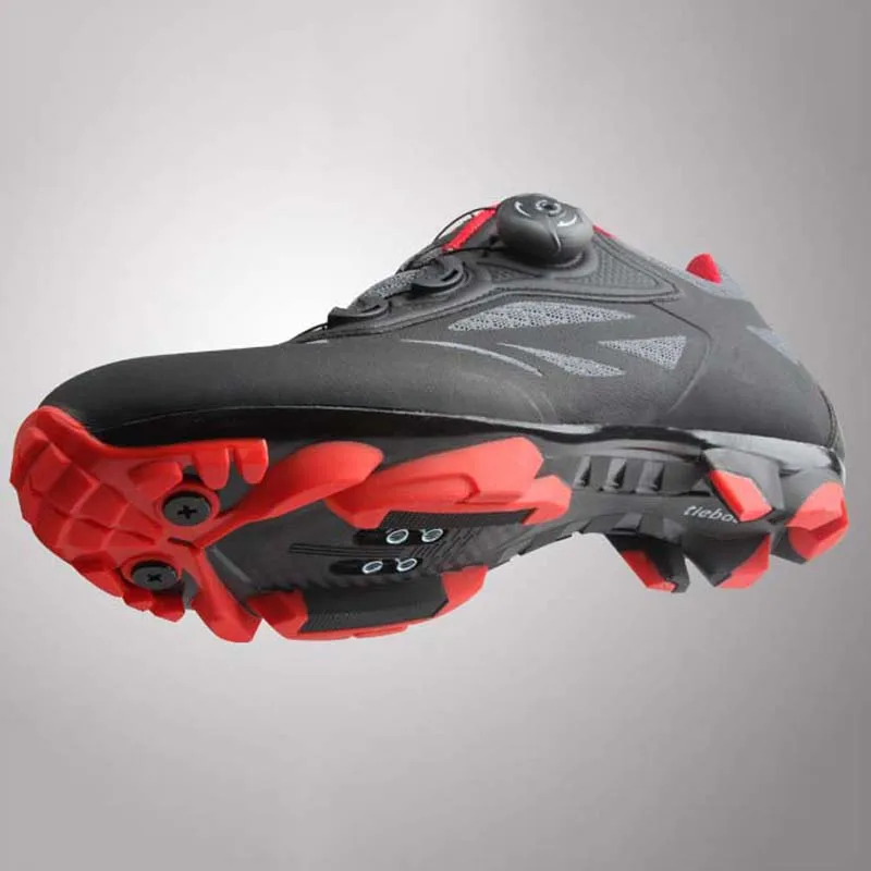 NewTIEBAO Men Cycling Shoes Breathable Self-Locking Mtb Shoes Mountain Bike Bicycle RacingTriathlon Sapatilha Ciclismo Mtb