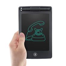 6,5 дюймовый ЖК-планшет Цифровой чертеж электронный блокнот для рукописного ввода доска для записей детская письменная доска замок ключ