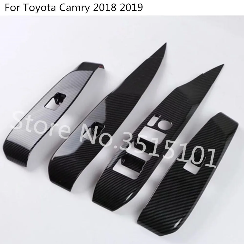 Для Toyota New Camry XV70 автомобильный вариант двери окна стекло панель подлокотник лифт для кнопки переключателя рамка 4 шт