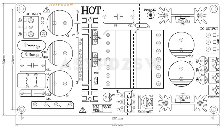 KM-P800开关电源-5
