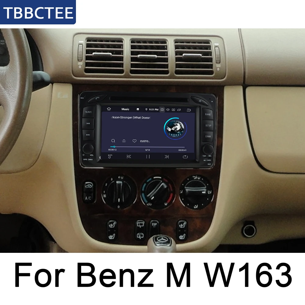 Sale For Mercedes Benz M Class W163 1997~2005 NTG Car Multimedia Player Android Radio DVD GPS Bluetooth Map wifi System 3