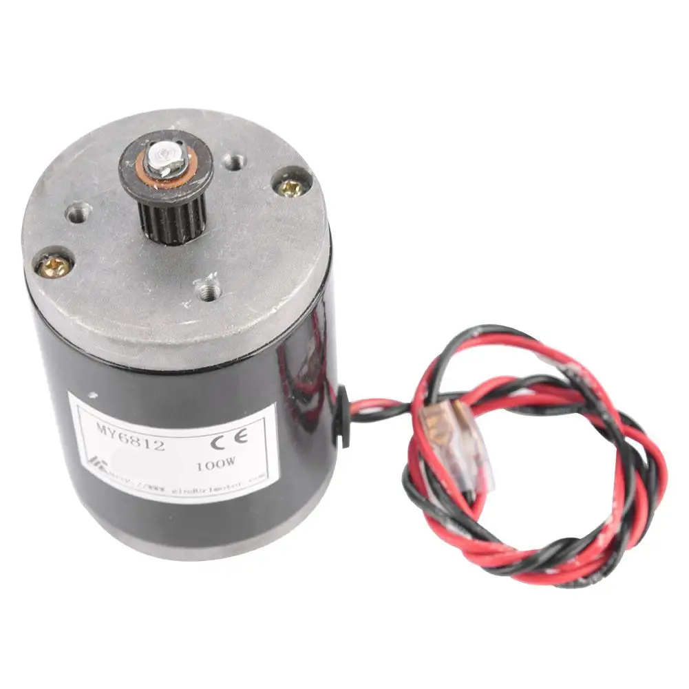 12 V/24 V 100W Матовый моторный самокат металлический дигатель для маленьких Surf электрический скутер Запчасти аксессуары