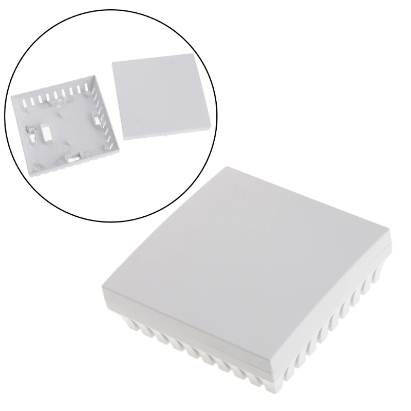 Boîte en plastique 80x80x27mm, pour projet électronique, capteur d'humidité, boîte de jonction, portée rapide