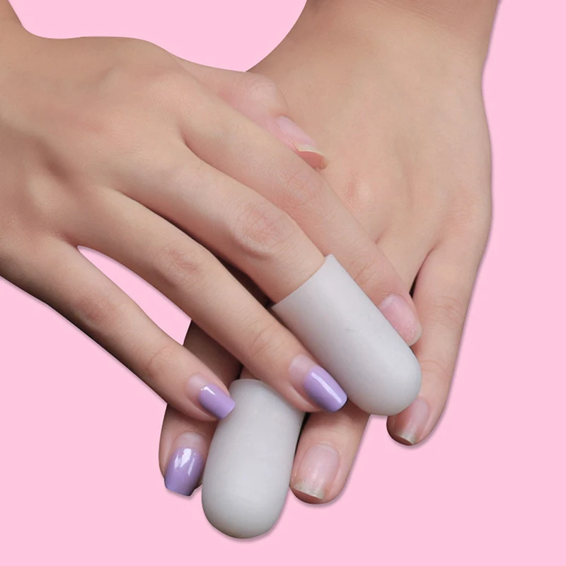 4 Sizes Silicone Gel Little Toe Tube Corns Blisters Corrector Pinkie Protector Gel Bunion Toe Finger Protection Gel Sleeve