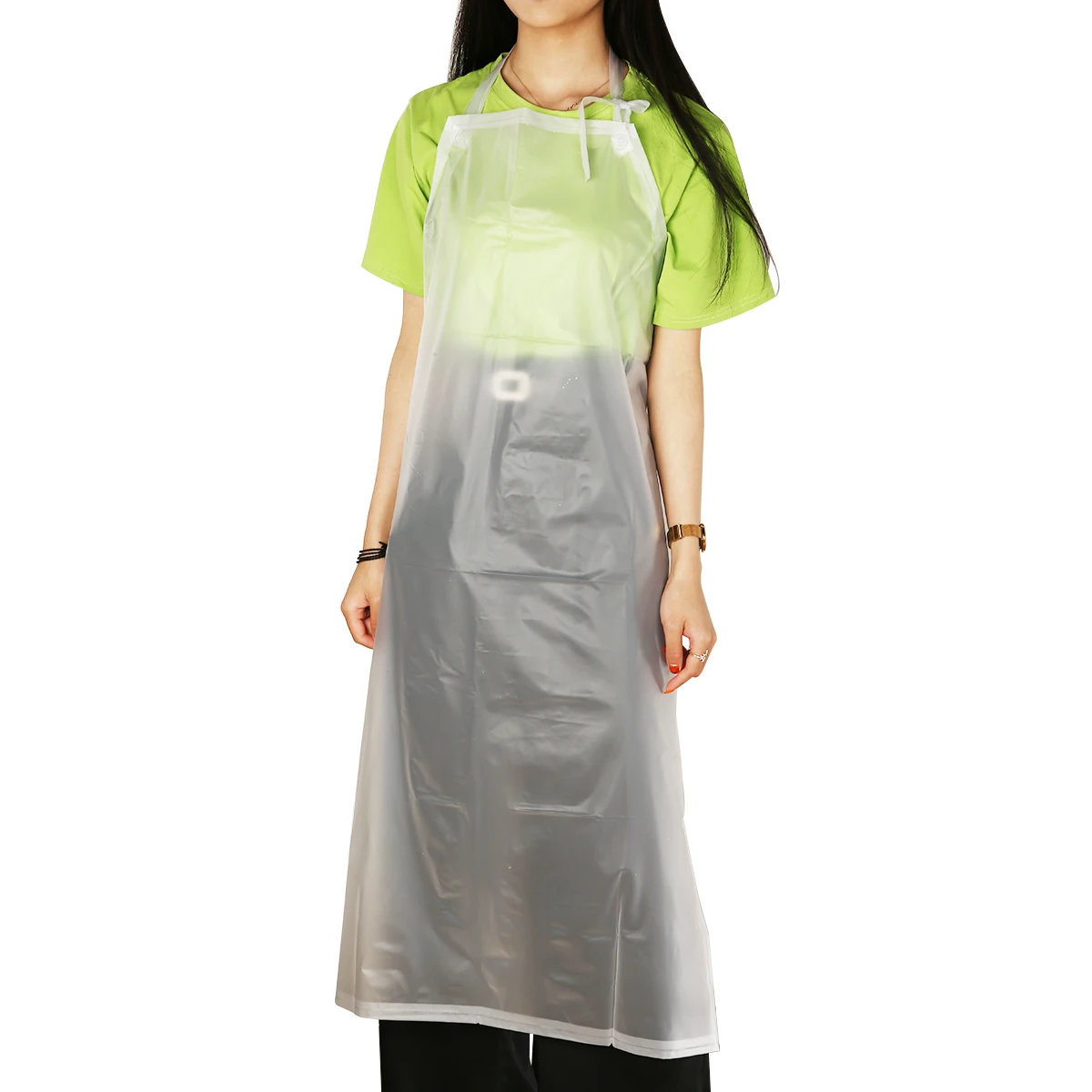Chef Apron Waterproof Transparent PVC Unisex Oil Stain Resistance Vinyl Home Kitchen Restaurant | Дом и сад