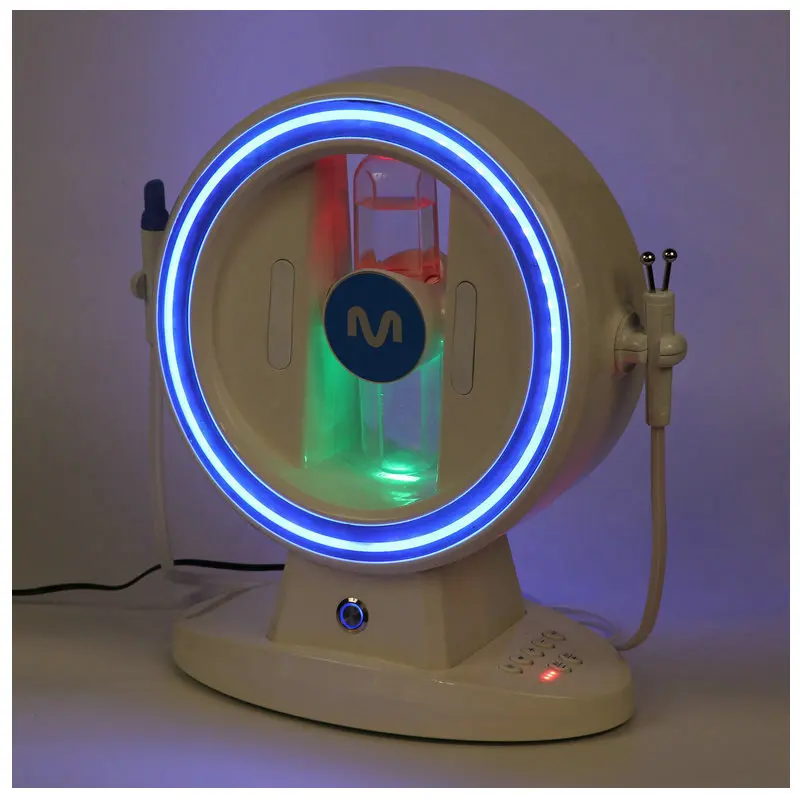 Dual-use Beauty Instrument Microcurrents For Face Small Bubbles Infused With Oxygen Massager For Fa
