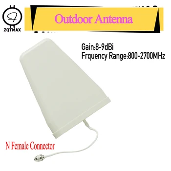 

ZQTMAX 2G 3G 4G Antenna Outdoor Yagi 800-2700MHz Log Periodic Antenna For Mobile Phone Signal Repeater Booster amplifier
