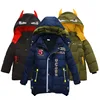 Baby Boys Jacket  Autumn Winter Jacket For Boys Children Jacket Kids Hooded Warm Outerwear Coat For Boy Clothes 2 3 4 5 Year ► Photo 1/6