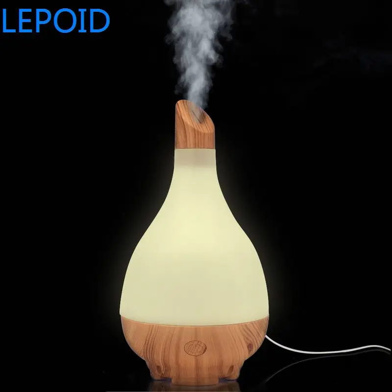 

Lepoid USB Aroma Diffuser Car Humidifier USB Essential Oil Diffuser Mist Maker Night Light Humidifier 95ml
