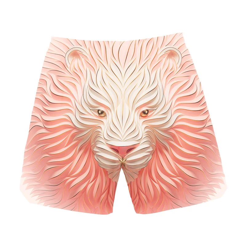 New Male Summer Wolf Shorts Men Animal Casual Short Pants Cargo Black Beach 3d Printed Shorts Gothic Fitness Mens Shorts