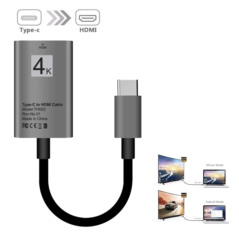 USB-C type-C 3,1 HDMI 4K x 2K HDTV адаптер для MacBook Pro