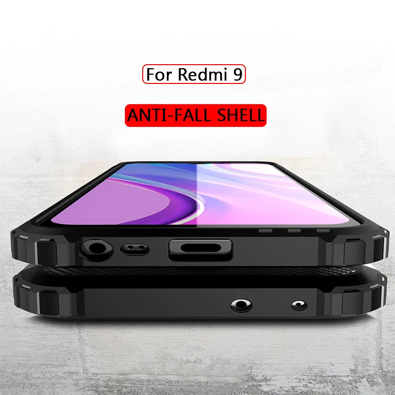 Роскошный бампер для Redmi 9 защитный чехол 7 7A 8 8A k20 k30 Pro ударопрочный силиконовый