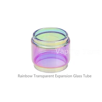 

2PCS Squid Industries PeaceMaker RTA 8ml Rainbow Transparent Expansion Glass Tube Replacement