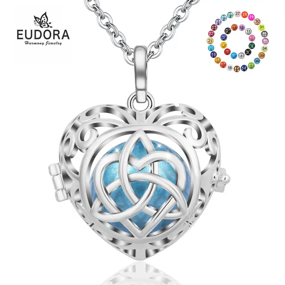 Цепочка EUDORA K336N18 в мексиканском стиле с изображением музыкального Ангельского