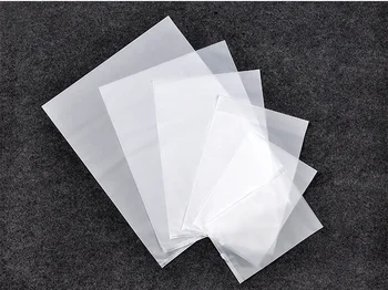 

2 pieces/batch transparent plastic cloth bag waterproof travel storage bag self-sealing zipper sealing cloth bag storage bag