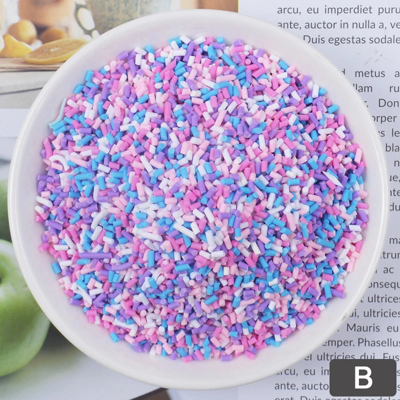 1KG Addition Sprinkles For Slime Charms Filler for Fluffy Mud Toys Slime Supplies Accessories Clay DIY Clay Kit Beads Wholesale