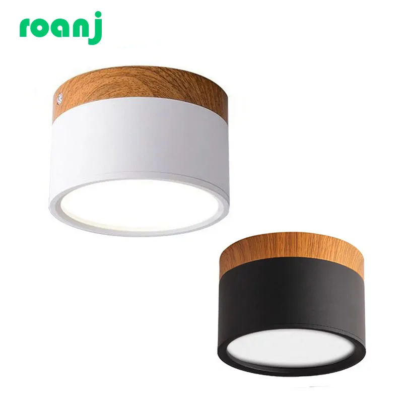 LED Downlight Dimmable 5W 7W 9W12W15W Led Surface Mounted Ceiling Downlight Nordic Spot light 1