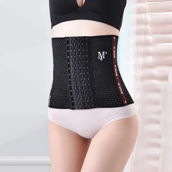 

Women Waist Trainer Shapewear Body Shaper Hollow Design Breathable Underbust Slimmer Belt Corset for for Weight Loss -MX