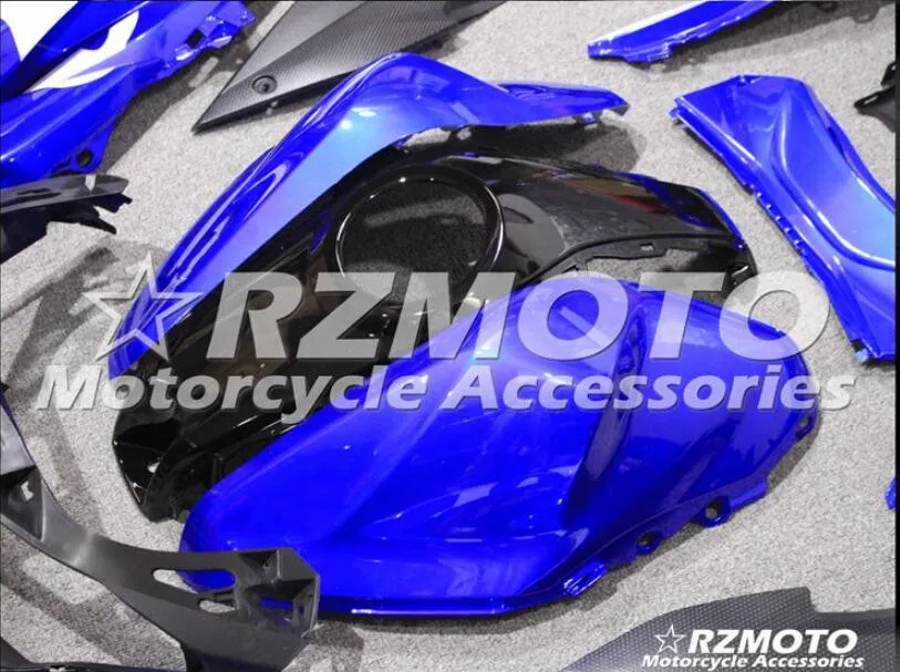 4 подарки ABS литьевая форма мотоцикл Обтекатели подходит для YAMAHA R3 R25- 15-19 Кузов Набор на заказ синий черный белый красный