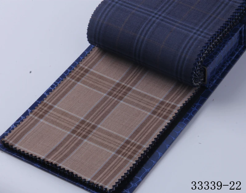 33339-22 На заказ, мужской костюм bespoke, двубортный, серый, в клетку, мужской свадебный смокинг, классический мужской свадебный костюм для мужчин - Цвет: 33339-22